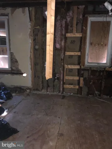 a room with fireplace