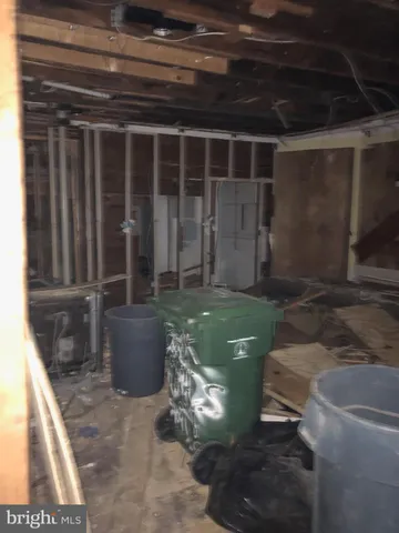 a view of a backyard with plants