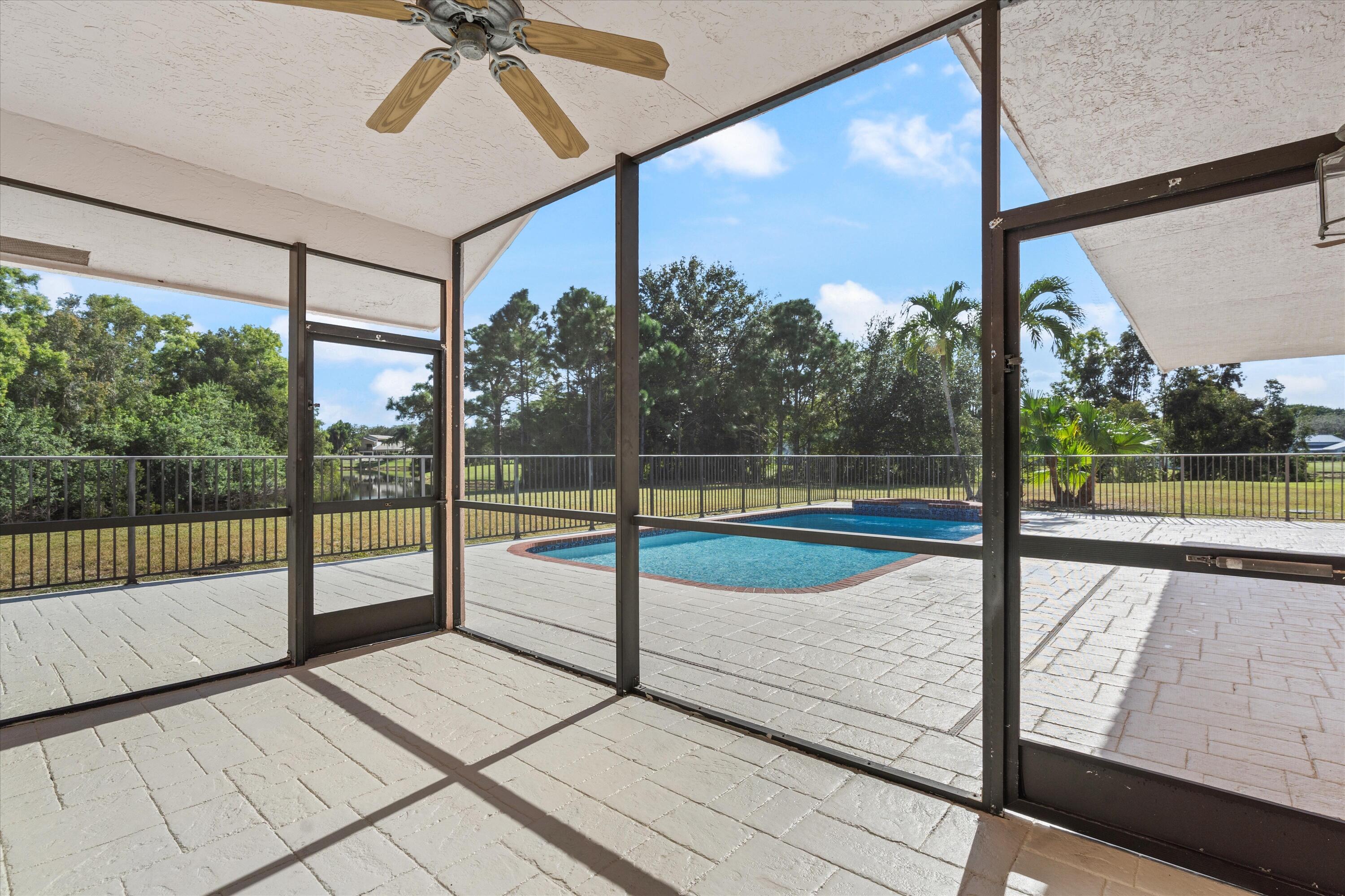 2662 Northwest 45th Street Boca Raton, FL 33434 - Photo 28 of 37 Shaded/Screened in patio