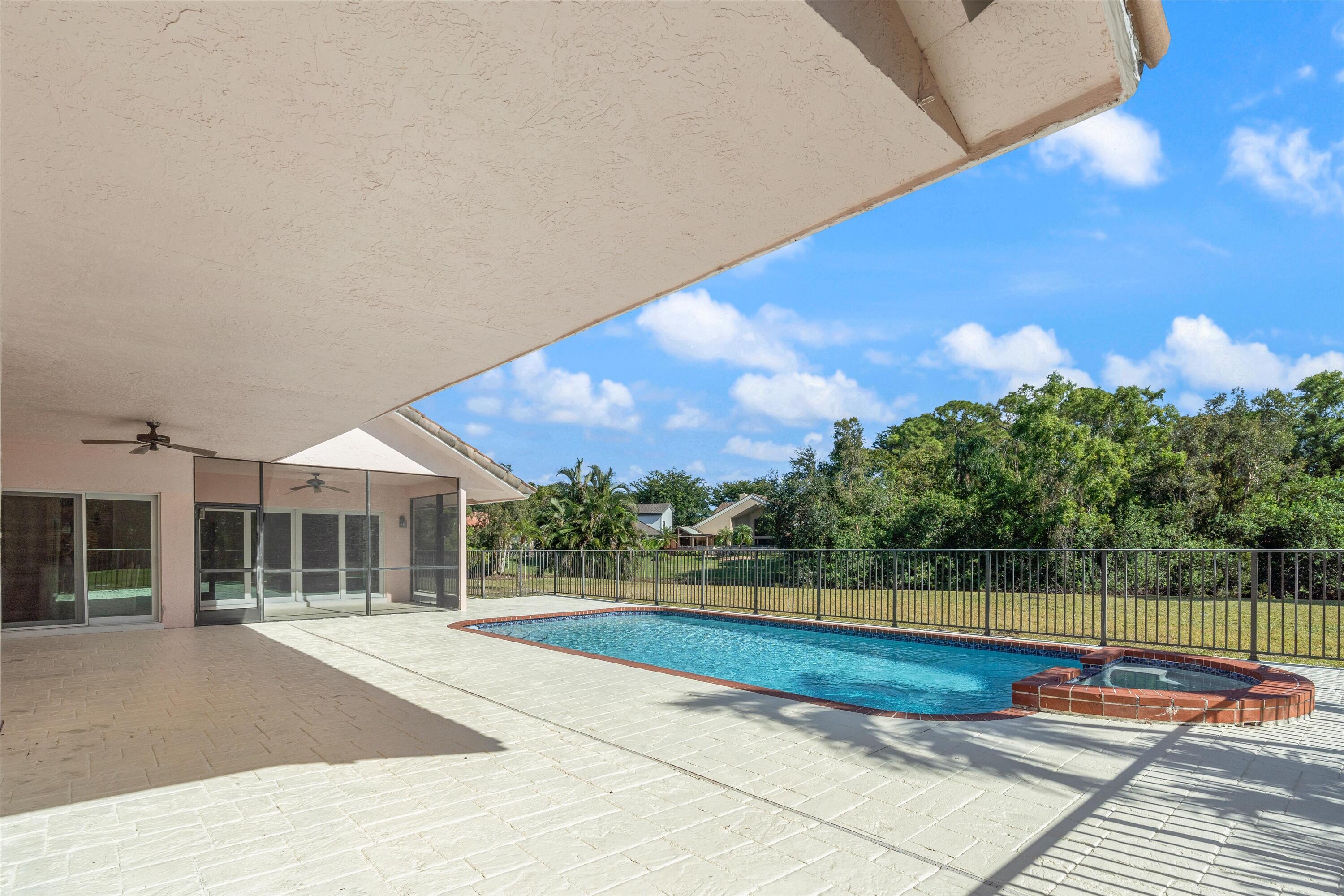 2662 Northwest 45th Street Boca Raton, FL 33434 - Photo 30 of 37 Back Patio and Pool