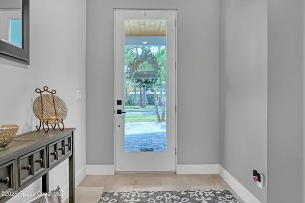 a view of an entryway