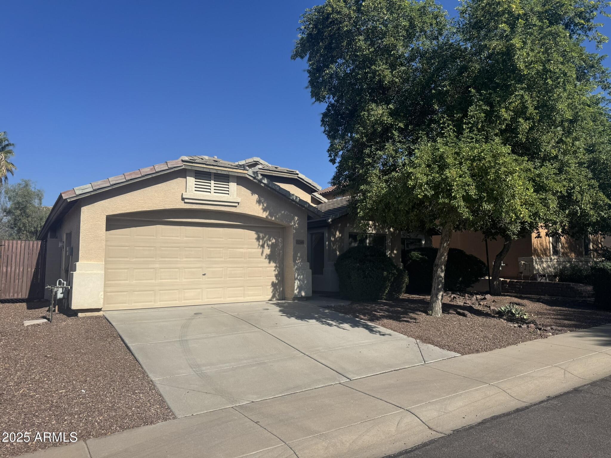 a view of a house with a outdoor space