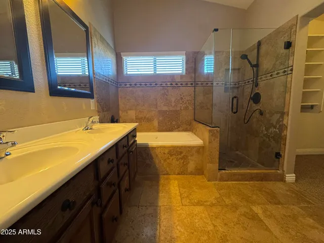 a view of a room with rack on the wall