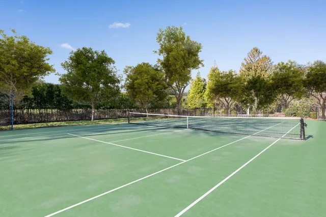 a view of tennis court