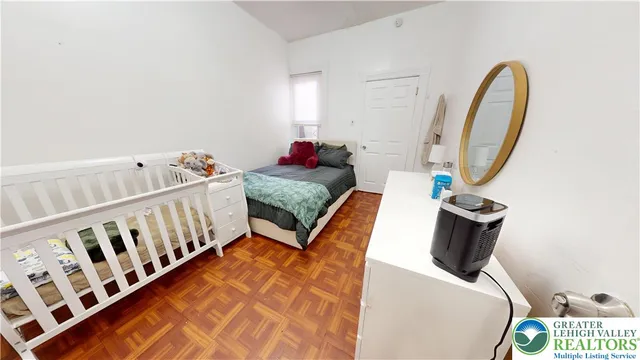 a view of livingroom with furniture and wooden floor