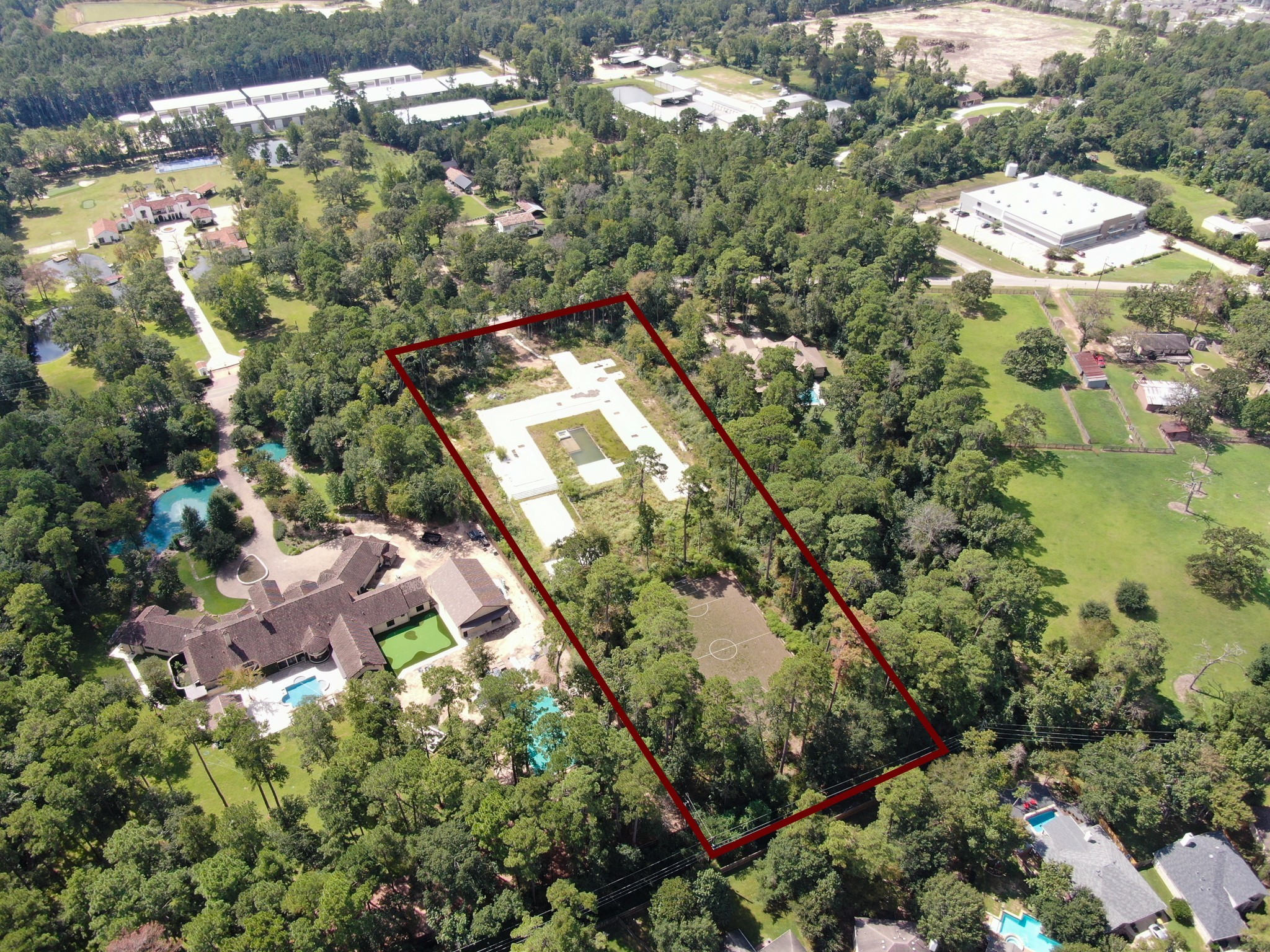 7588 Red Bay Circle Magnolia, TX 77354 - Photo 12 of 13 an aerial view of residential houses with outdoor space