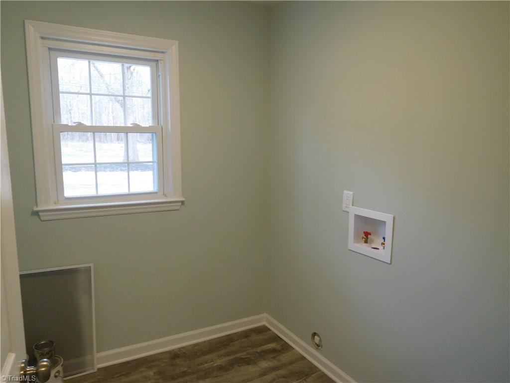 144 Hauser Road Lewisville, NC 27023 - Photo 8 of 21 Walk-in Laundry Room. This home has all new Plumbing & Electrical. All New Baths.