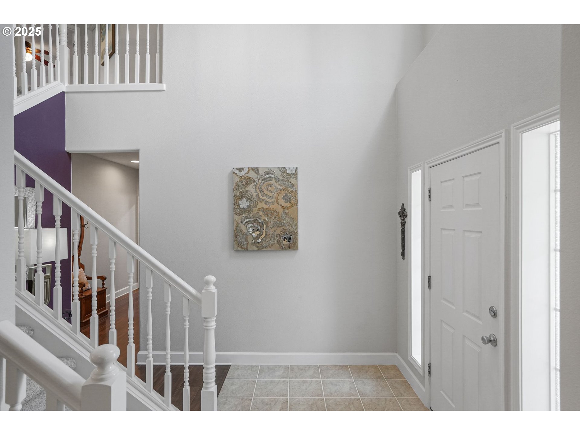 1832 Northwest Olivia Circle Albany, OR 97321 - Photo 31 of 48 a view of staircase with white walls and a window