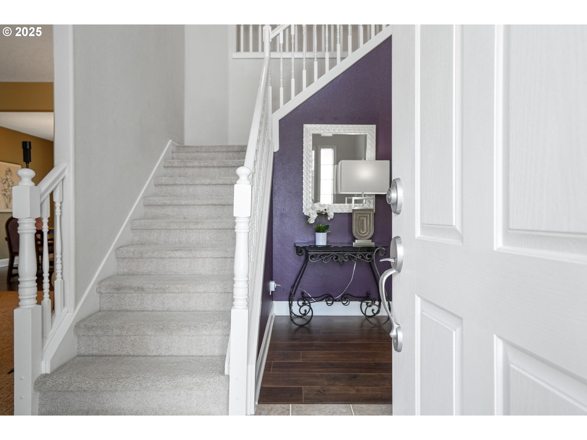1832 Northwest Olivia Circle Albany, OR 97321 - Photo 32 of 48 a view of entryway and hall with wooden floor