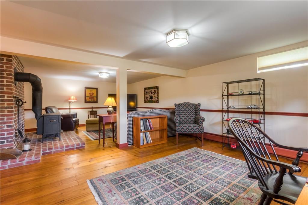 737 Pond Road Sidney, ME 04330 - Photo 17 of 34 Finished basement office area with...