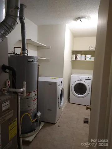 a room with storage and utility