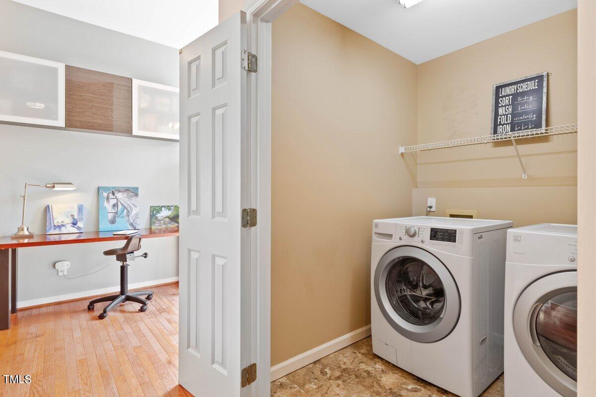 1103 Pearson Farms Road Apex, NC 27502 - Photo 40 of 58 1103 Pearson Farms-upstairs laundry and