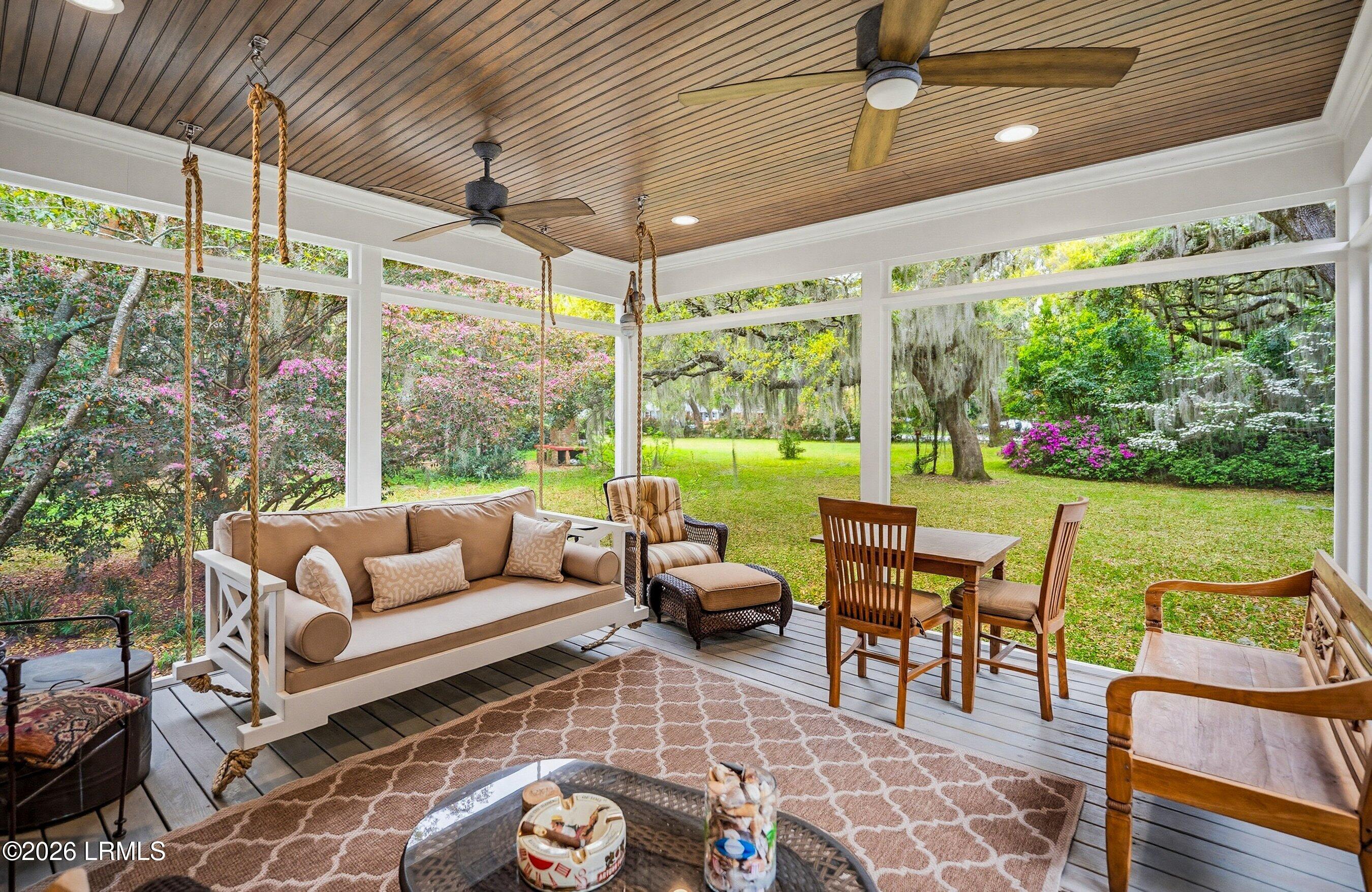 151 Spanish Point Drive Beaufort, SC 29902 - Photo 28 of 34 Screened Porch