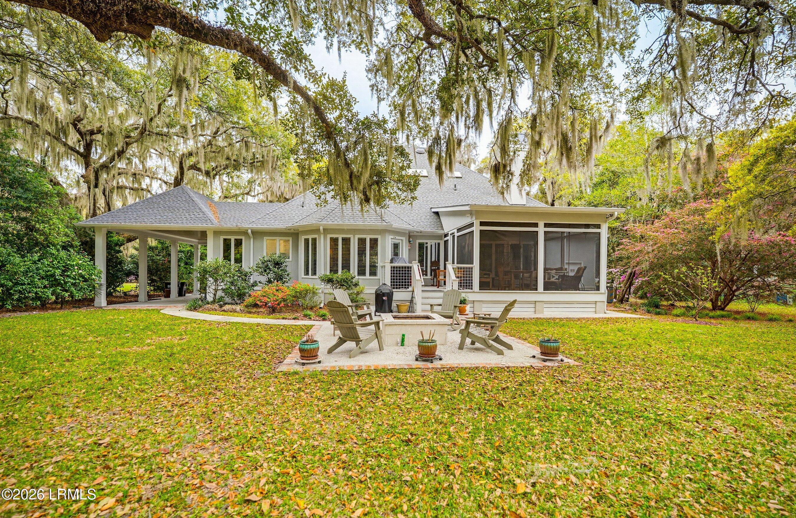 151 Spanish Point Drive Beaufort, SC 29902 - Photo 32 of 34 Back yard