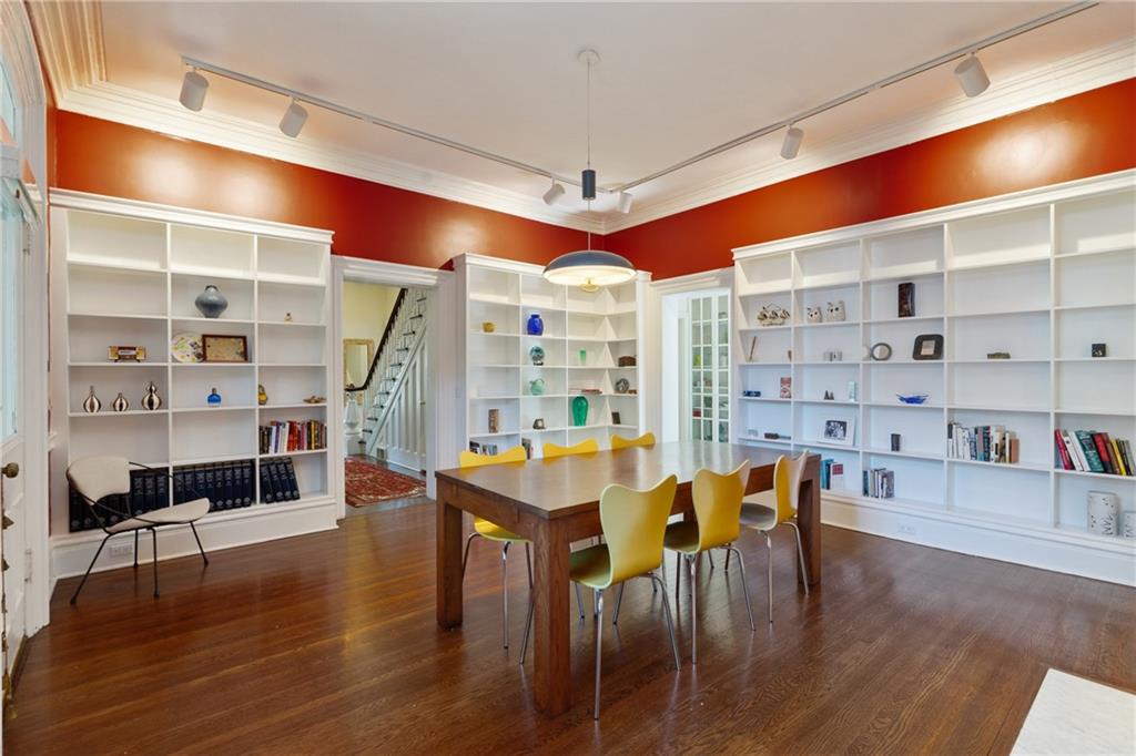 5306 Westminster Place Pittsburgh, PA 15232 - Photo 18 of 50 a dining room with furniture and wooden floor