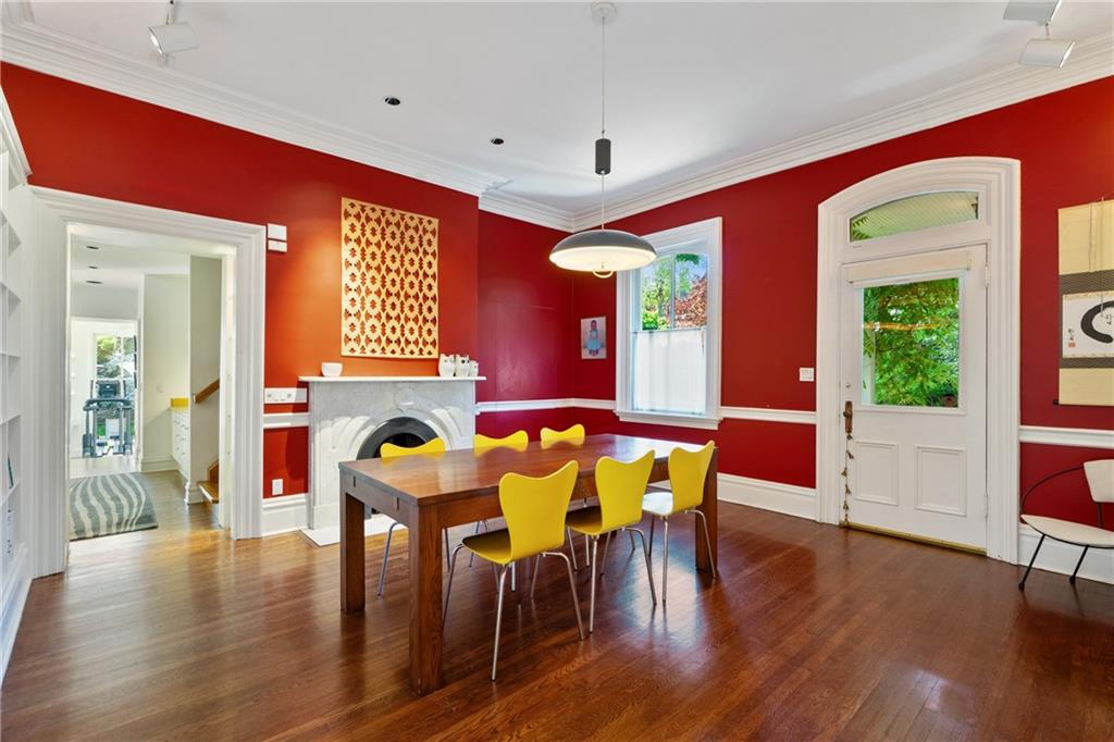 5306 Westminster Place Pittsburgh, PA 15232 - Photo 19 of 50 a view of a dining room with furniture and wooden floor