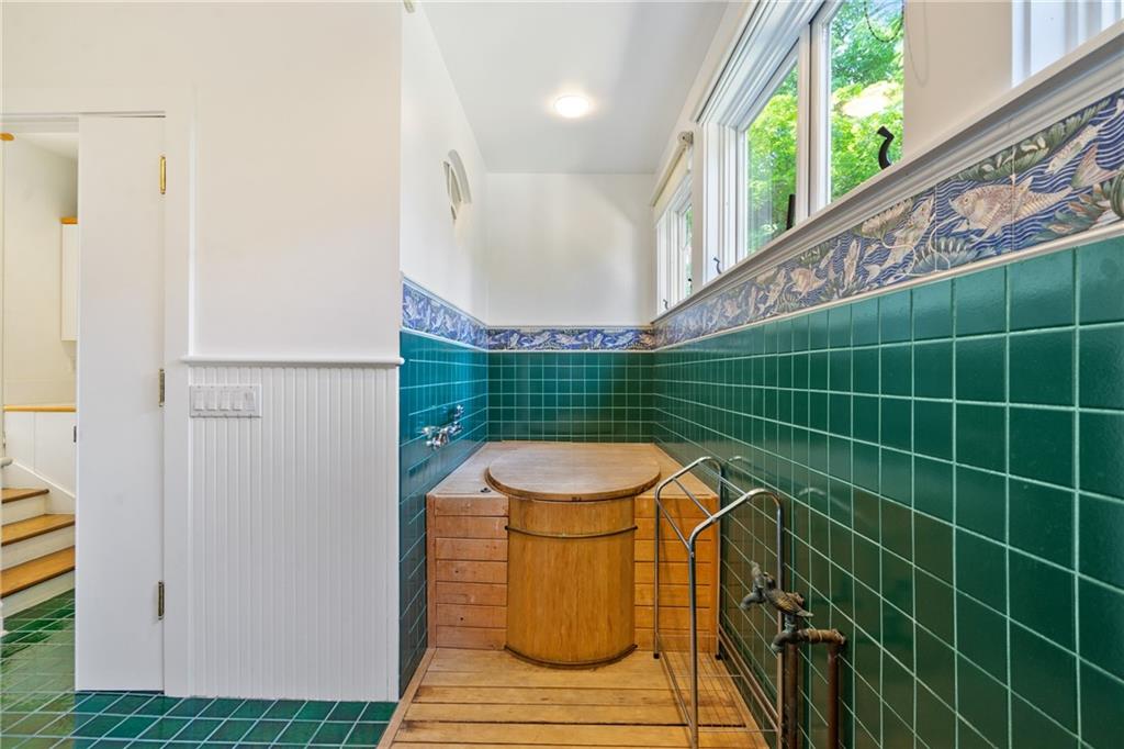 5306 Westminster Place Pittsburgh, PA 15232 - Photo 23 of 50 a view of a balcony with wooden floor and door