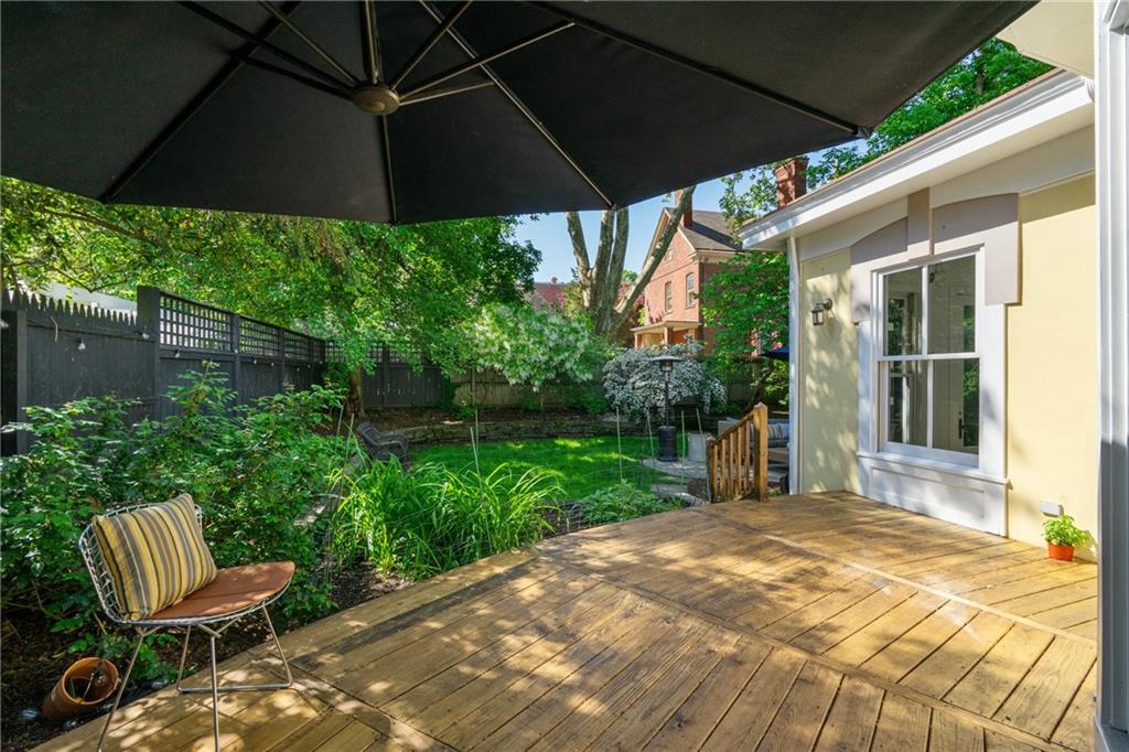 5306 Westminster Place Pittsburgh, PA 15232 - Photo 41 of 50 a house view with a garden space
