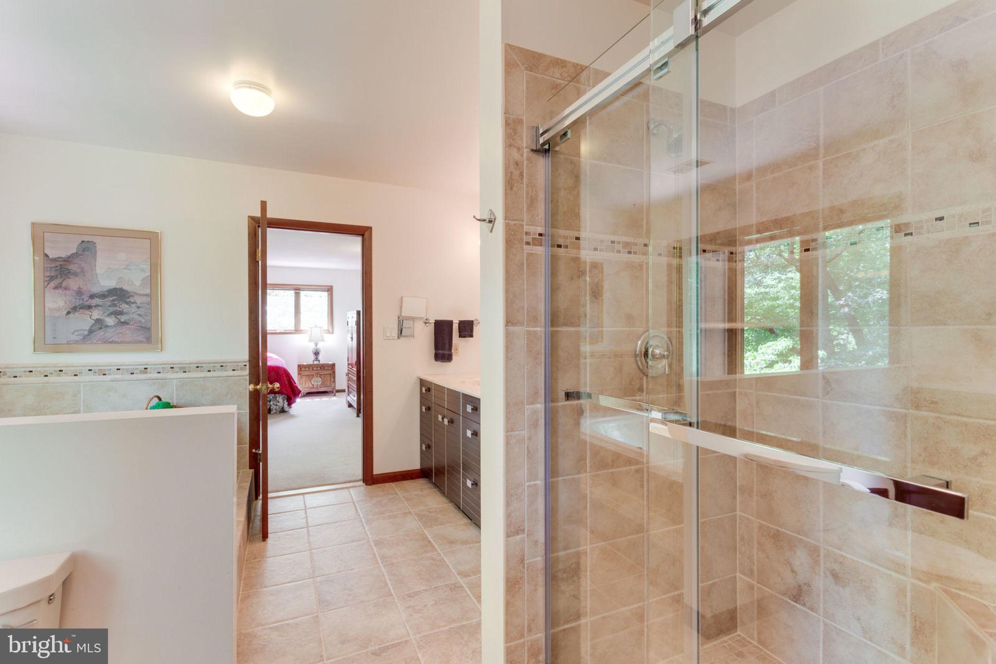 6230 Park Road McLean, VA 22101 - Photo 26 of 54 Master bath toward shower and bedrrom