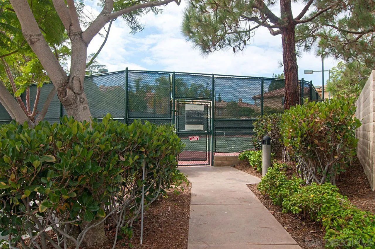 3965 Via Holgura San Diego, CA 92130 - Photo 34 of 45 a backyard of a house with lots of green space