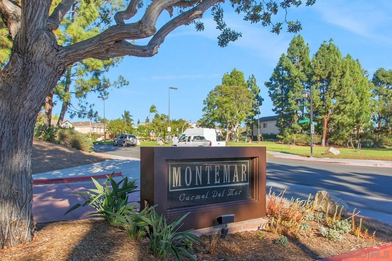 3965 Via Holgura San Diego, CA 92130 - Photo 35 of 45 a view of a entrance gate of the house