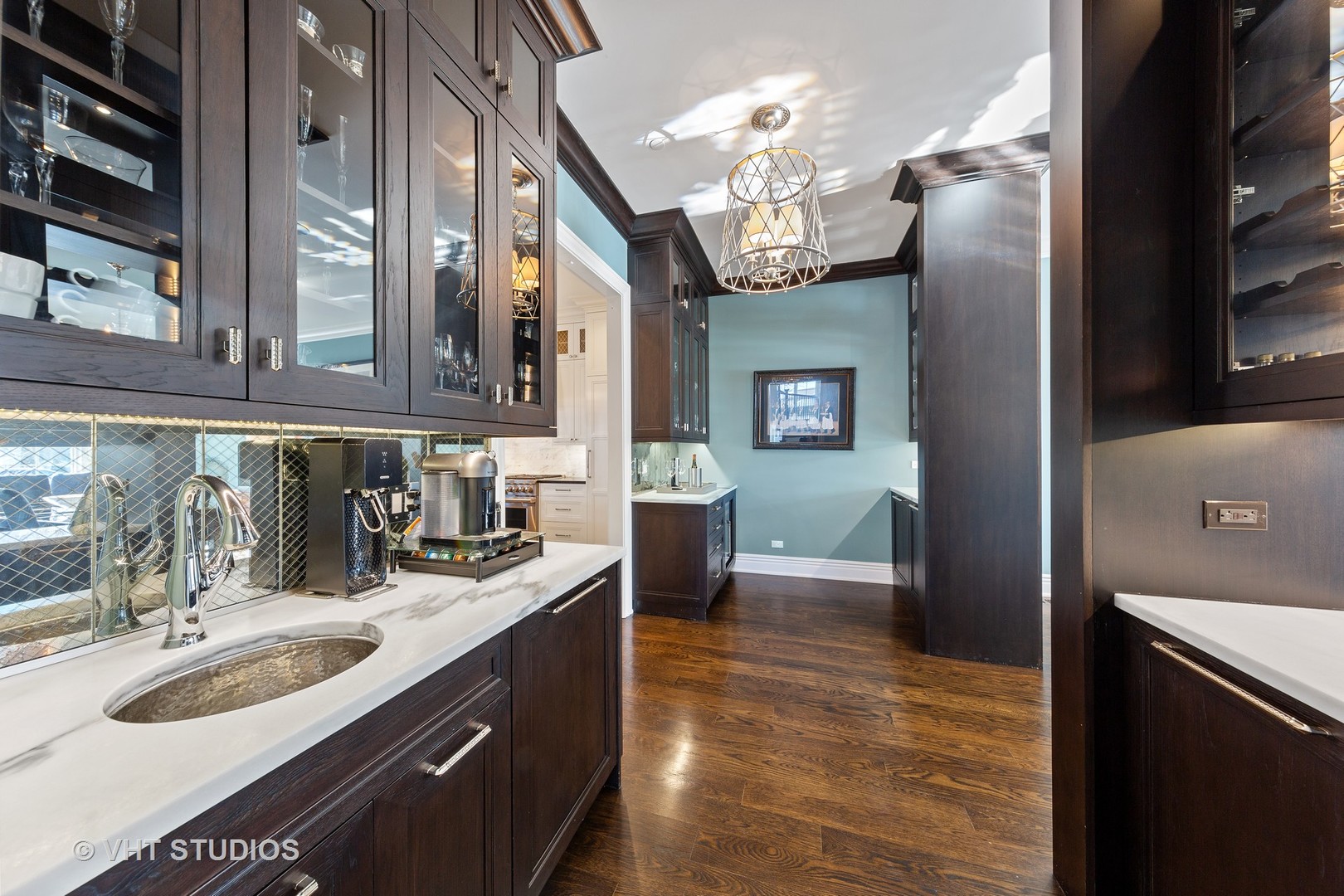 2144 Woodlawn Road Northbrook, IL 60062 - Photo 14 of 45 a kitchen with granite countertop a sink and a stove top oven