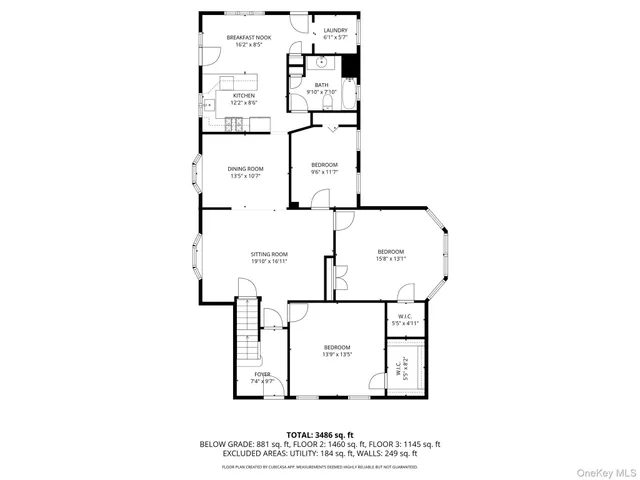 a picture of a floor plan