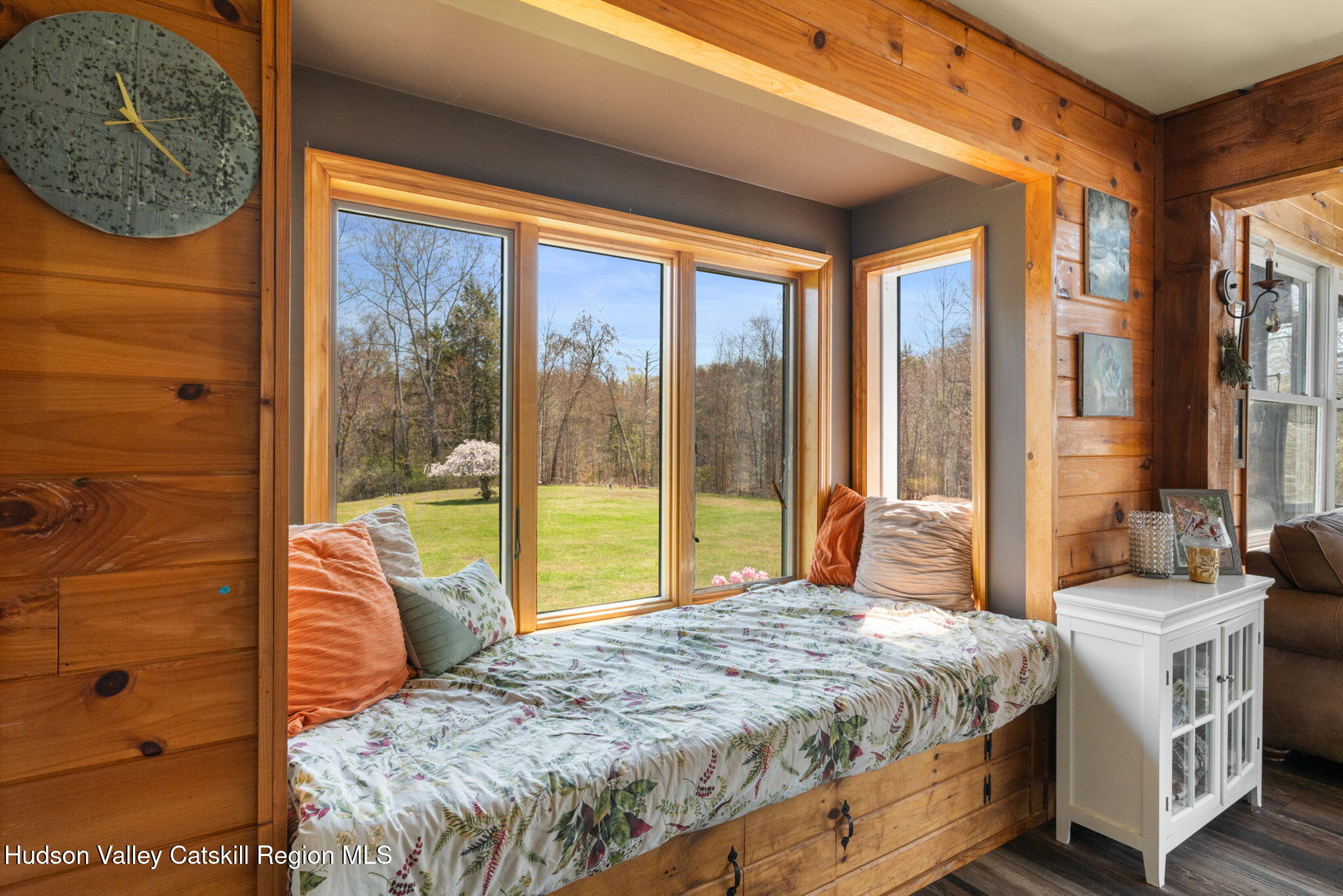 285 County Road 20 Cairo, NY 12413 - Photo 14 of 50 a bedroom with a large bed and a balcony view