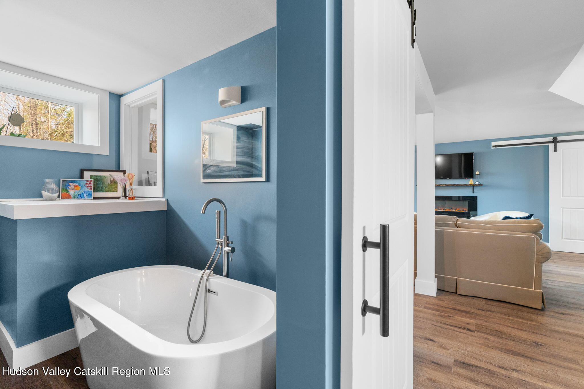 285 County Road 20 Cairo, NY 12413 - Photo 27 of 50 a bathroom with a sink a window and stainless steel appliances