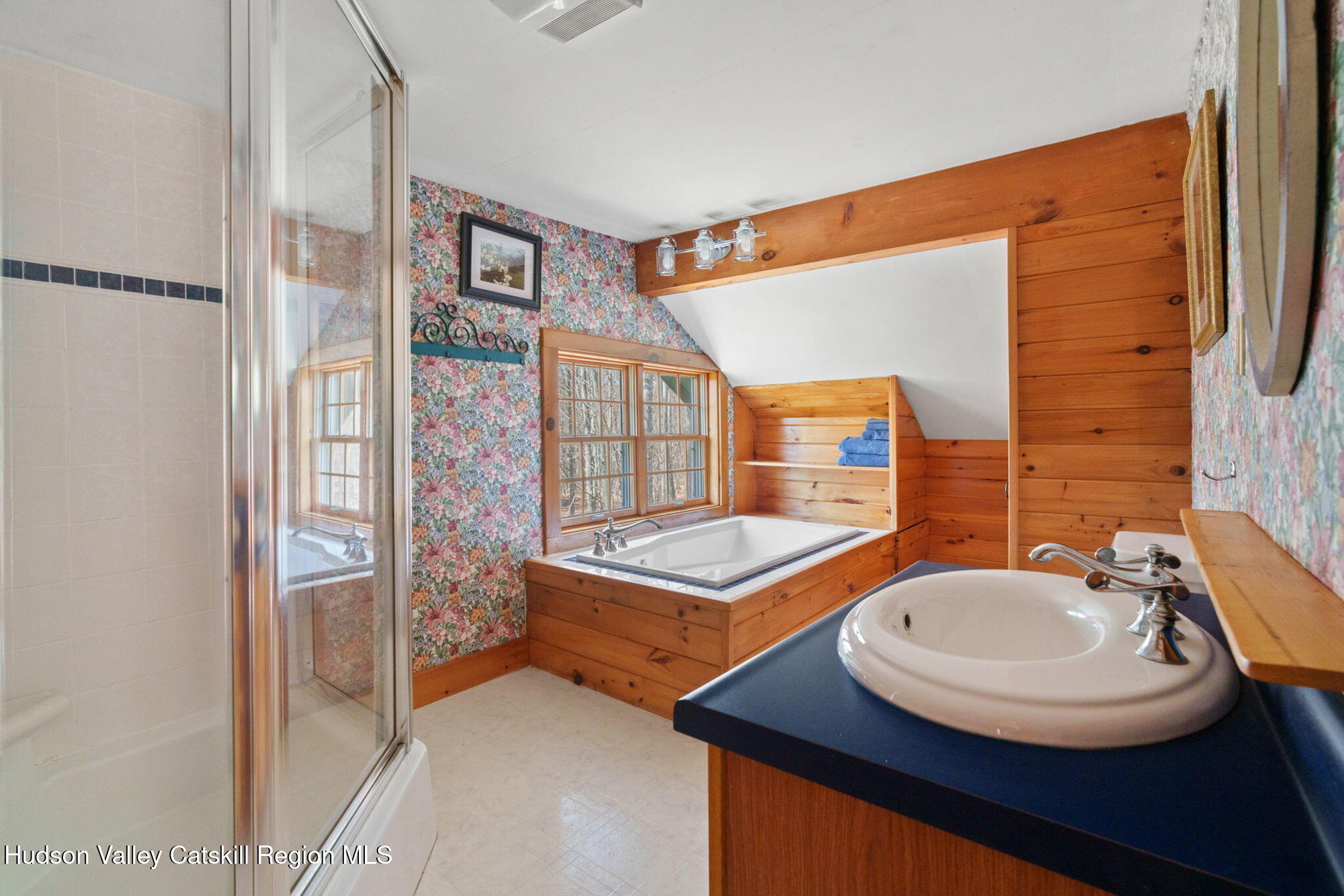 285 County Road 20 Cairo, NY 12413 - Photo 35 of 50 a bathroom with a sink and a mirror