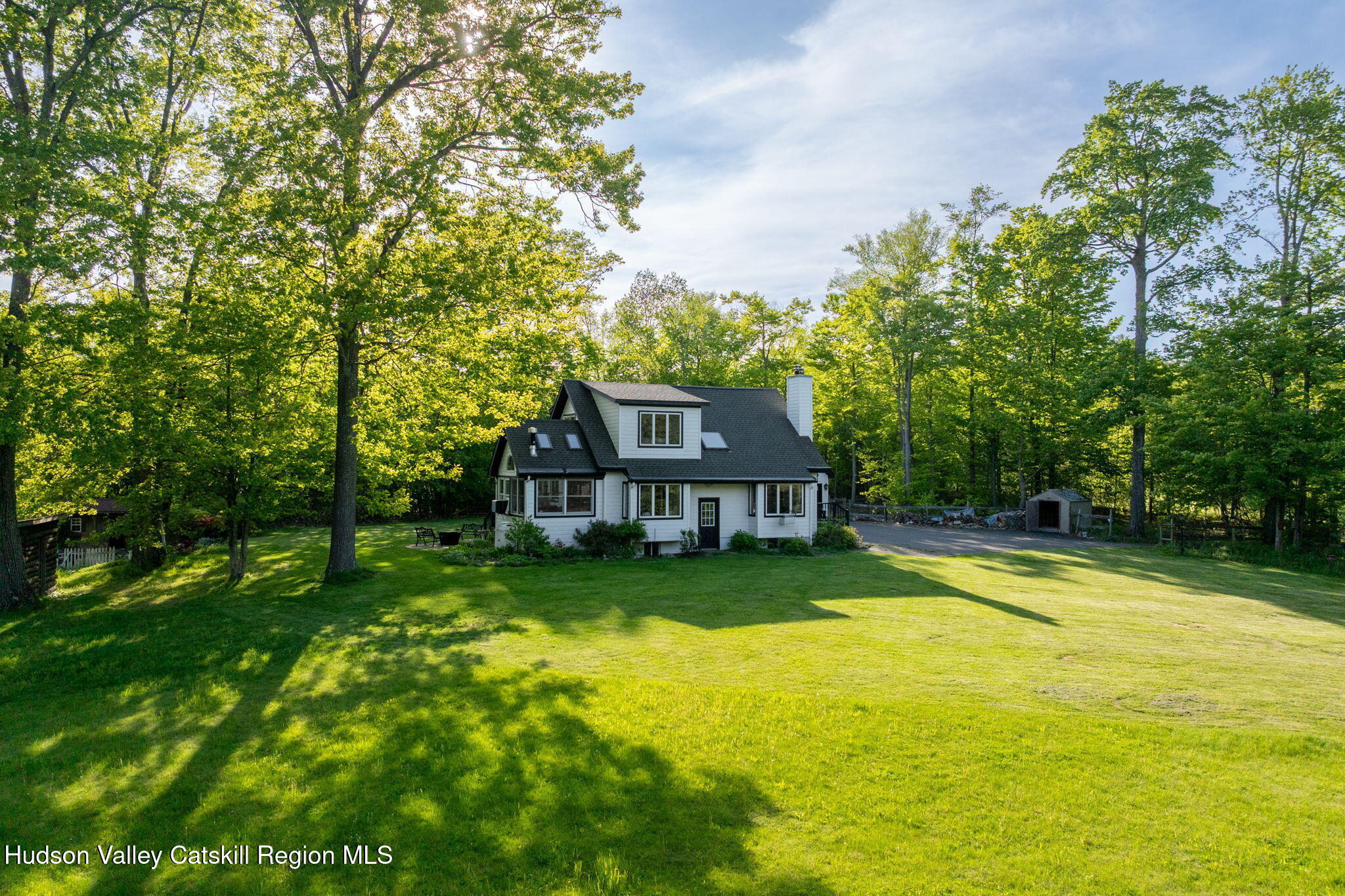 285 County Road 20 Cairo, NY 12413 - Photo 50 of 50 a view of a house with a big yard and large trees