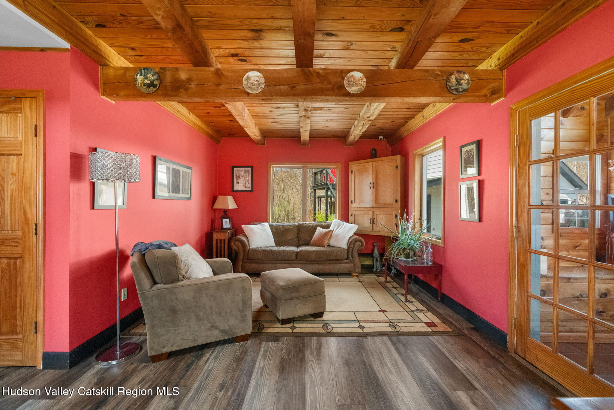 285 County Road 20 Cairo, NY 12413 - Photo 6 of 50 a living room with furniture ceiling fan and a rug