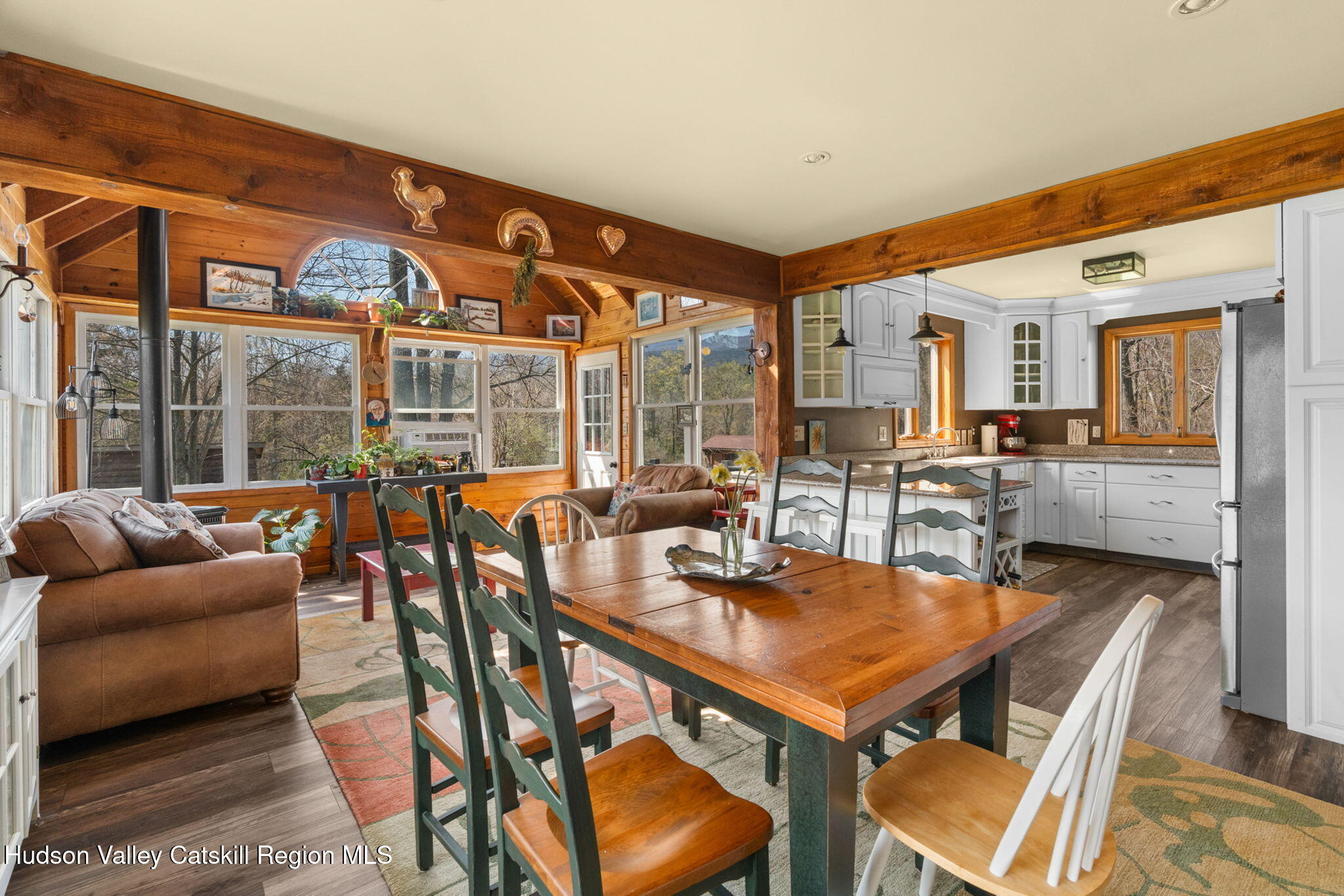 285 County Road 20 Cairo, NY 12413 - Photo 9 of 50 a dining room with furniture and wooden floor