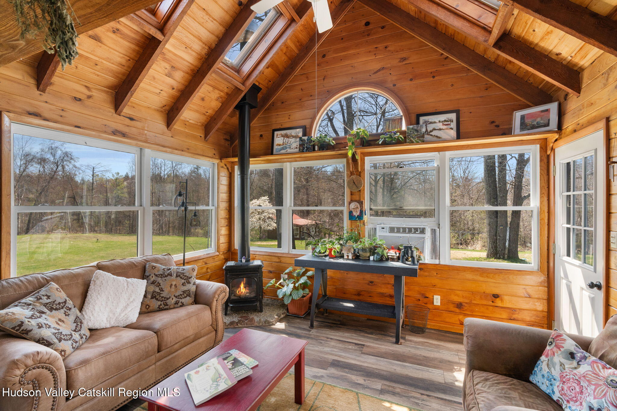 285 County Road 20 Cairo, NY 12413 - Photo 10 of 50 a living room with furniture and a large window