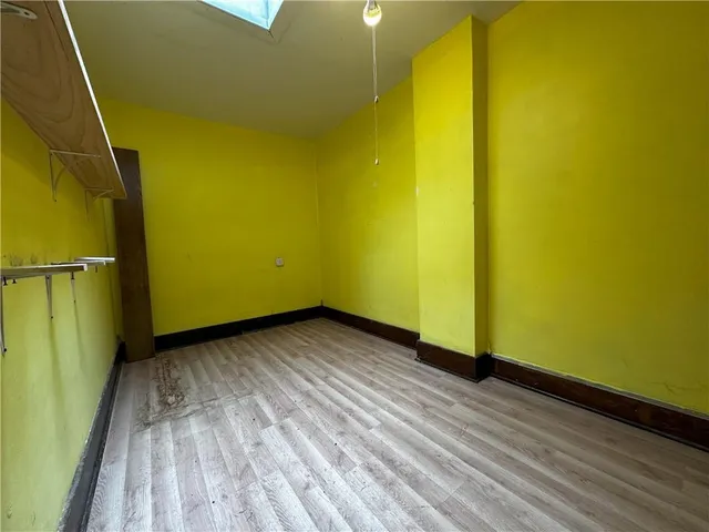 wooden floor in a room