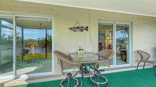 an aerial view of residential building with outdoor space