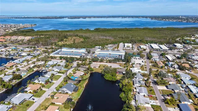 a view of an ocean and beach