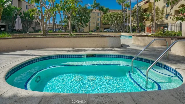 a view of a garage with cars