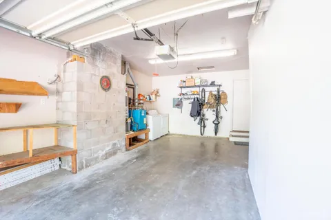 a view of a storage utility room