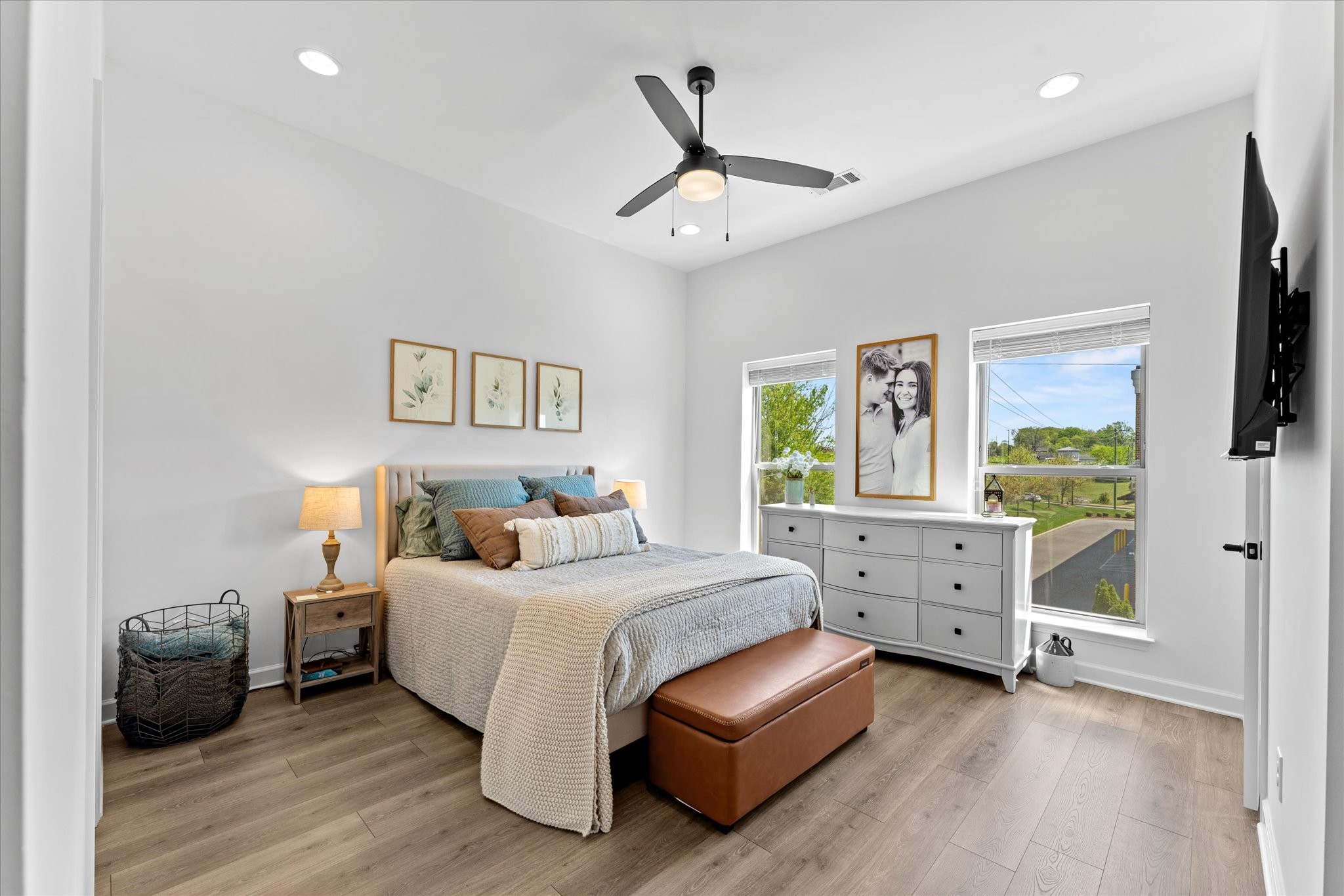 211 Folsom Pass, Unit B Spring Hill, TN 37174 - Photo 13 of 24 a bedroom with a bed and a window