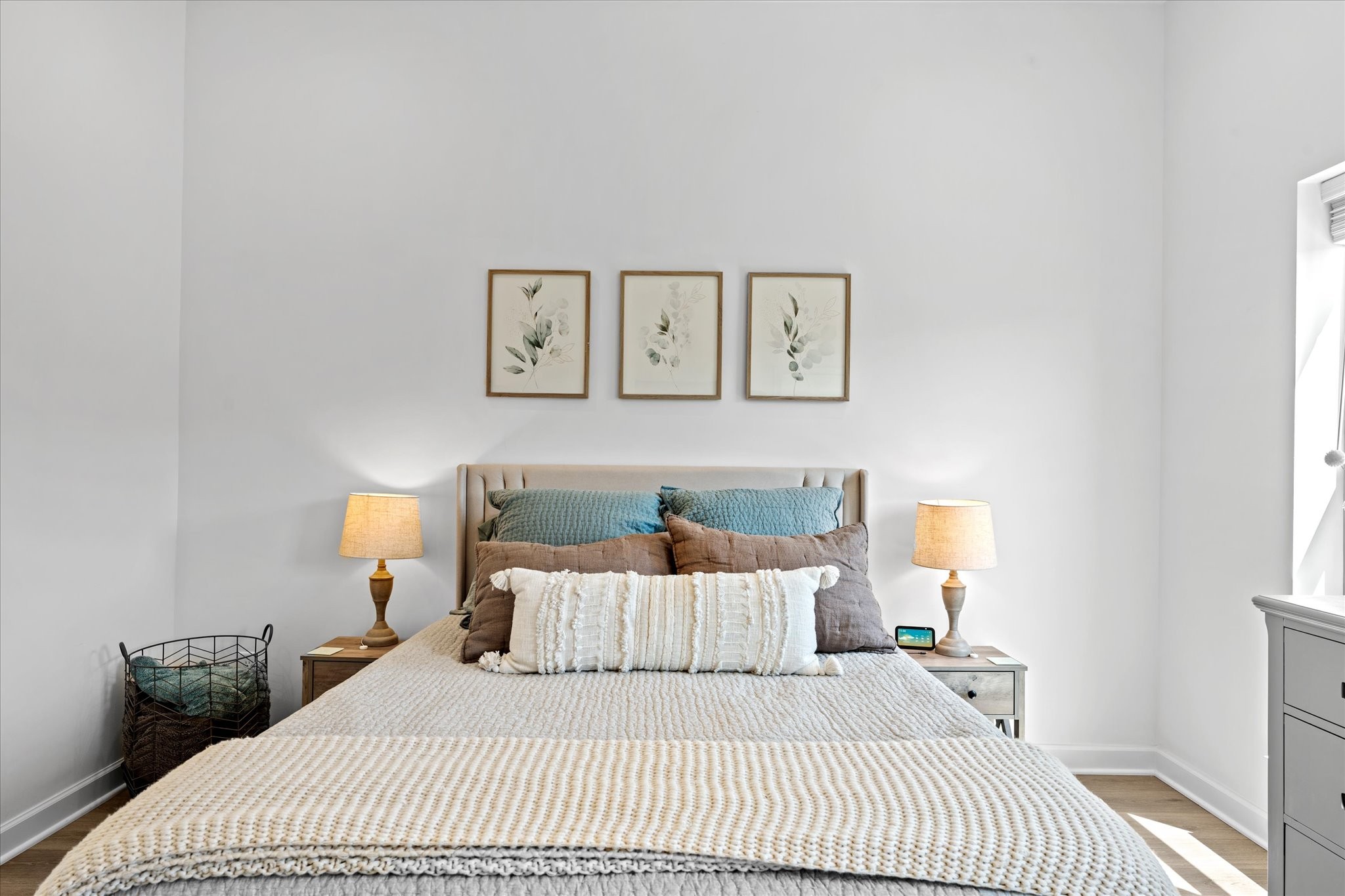 211 Folsom Pass, Unit B Spring Hill, TN 37174 - Photo 14 of 24 a bedroom with a bed and a night stand