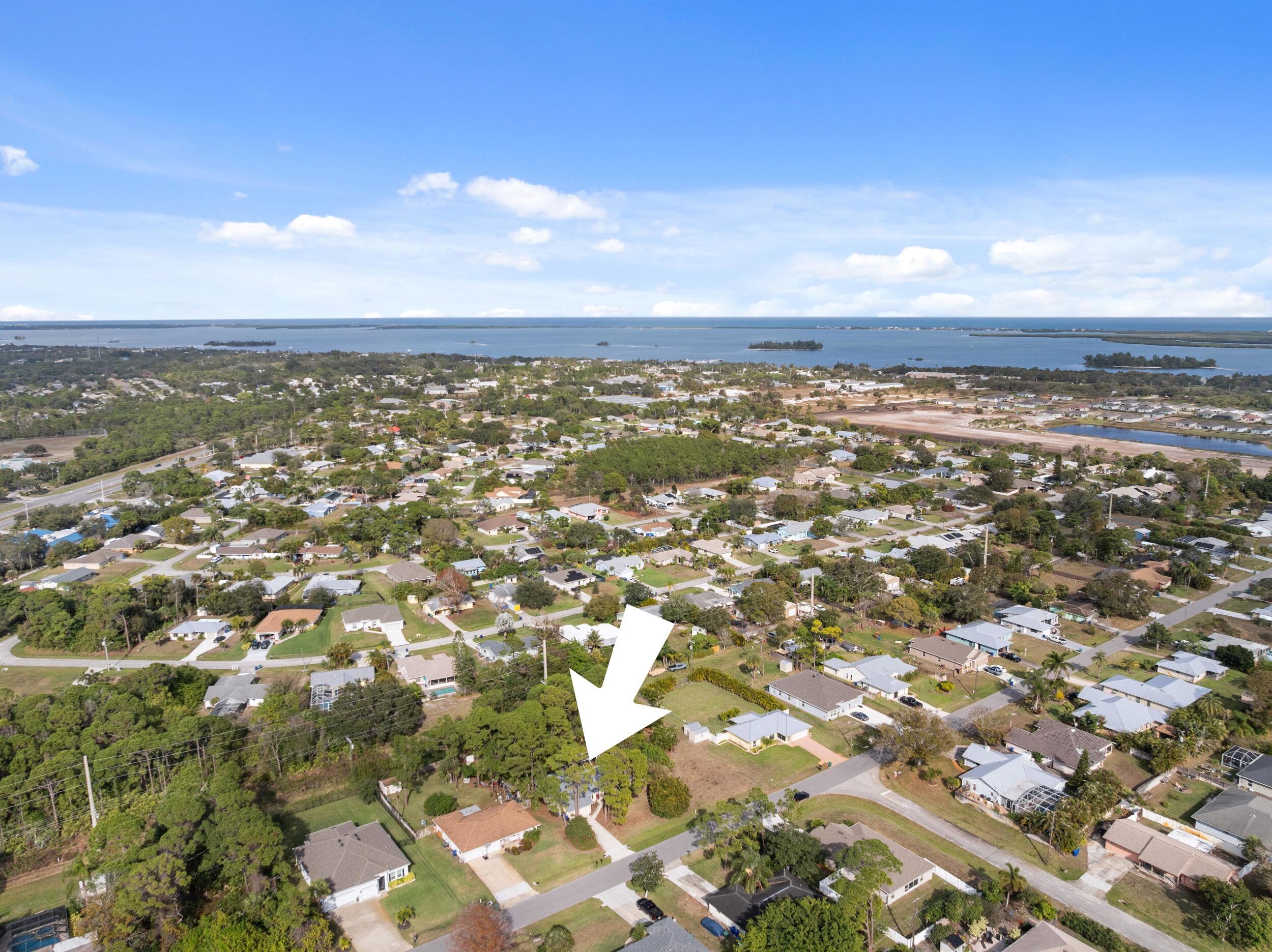 226 Del Monte Road Sebastian, FL 32958 - Photo 29 of 34 aerial/Indian River