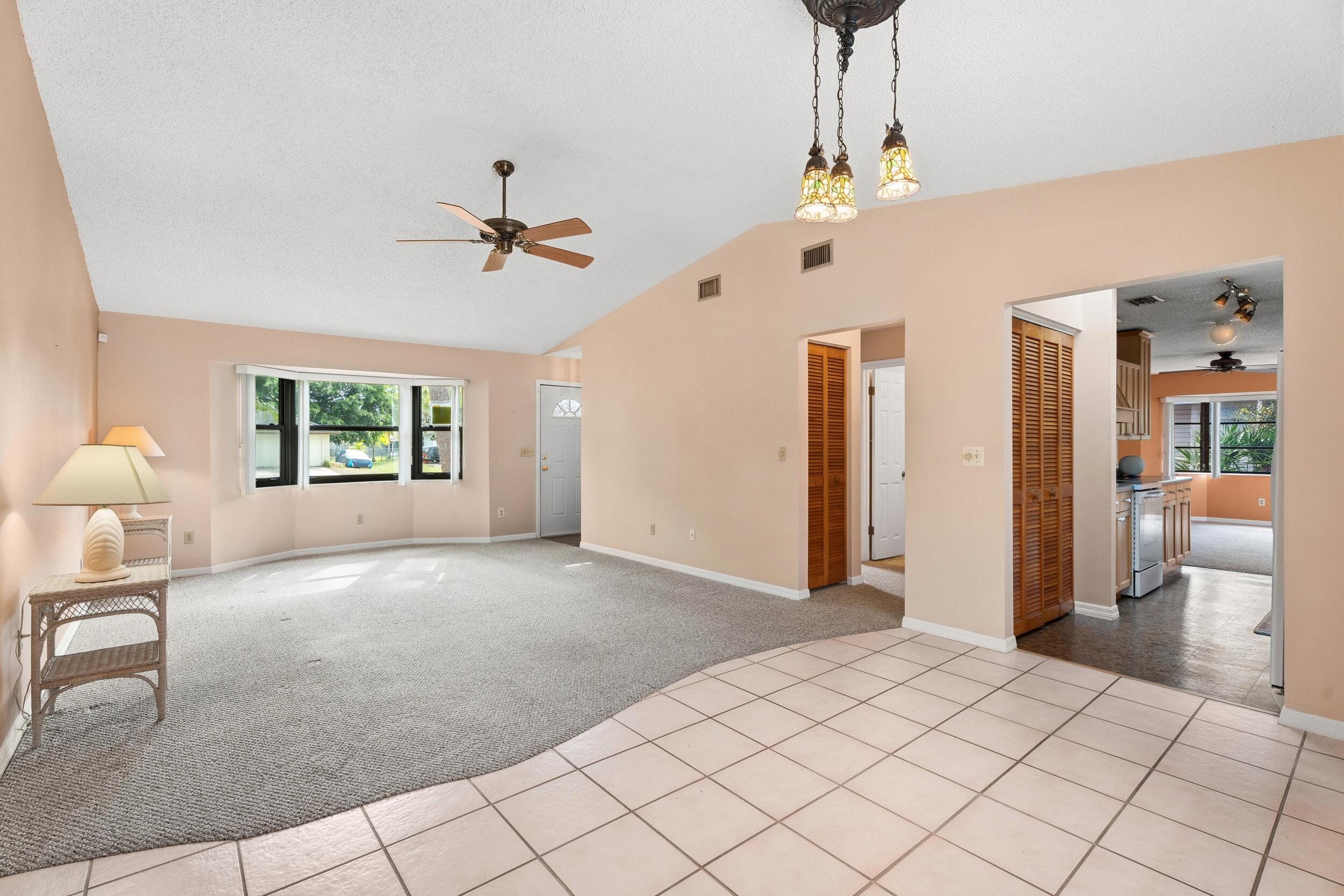 226 Del Monte Road Sebastian, FL 32958 - Photo 8 of 34 Living/Dining/Kitchen