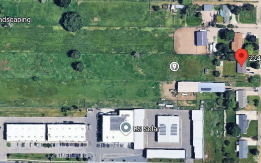 Fort Lane Layton, UT 84041 - Photo 2 of 4 Aerial Map. Displaying the property's location and surrounding geographical features