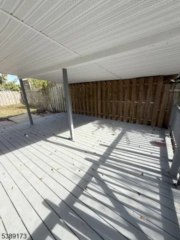 a backyard of a house