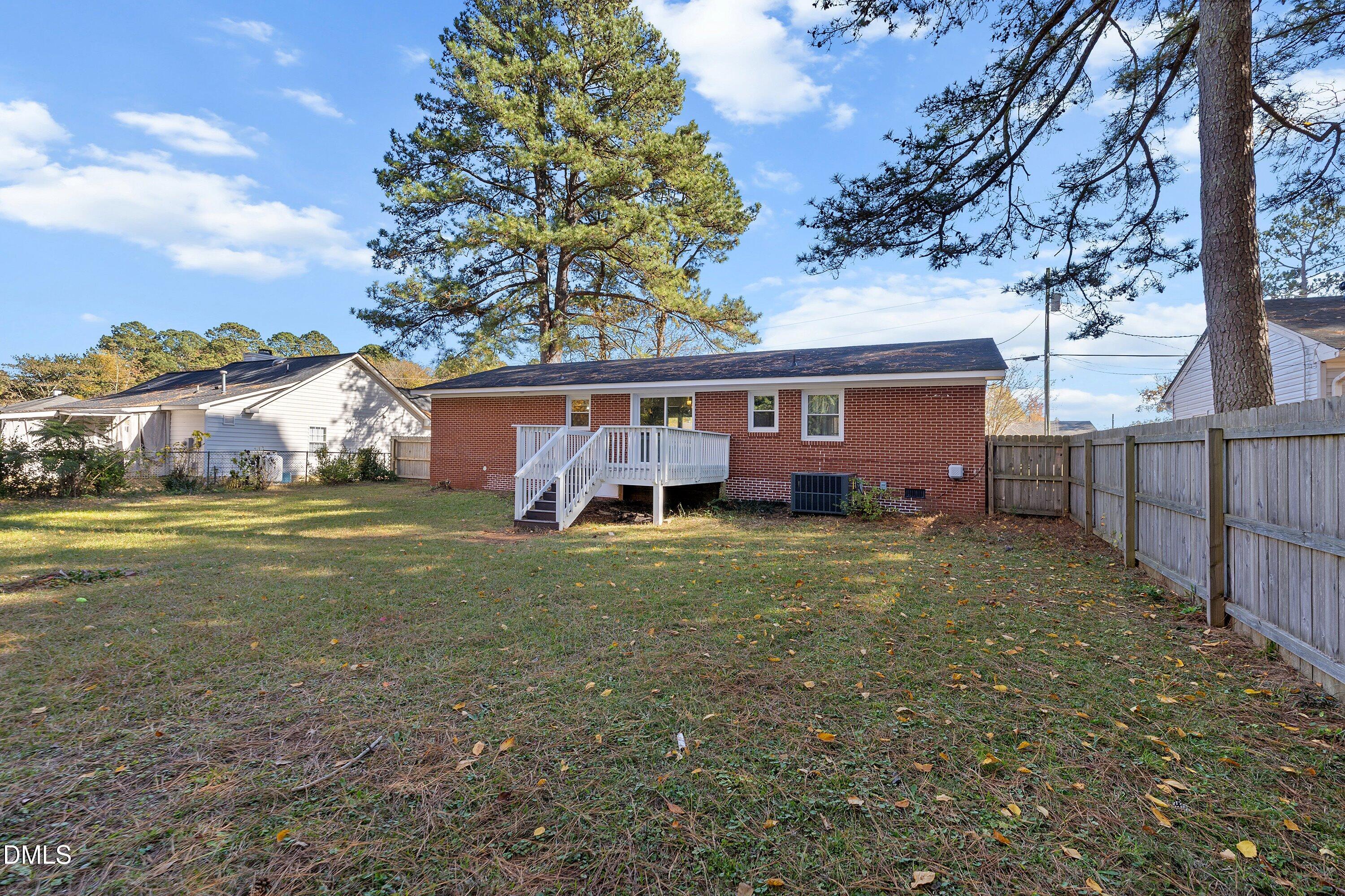 506 West Branch Street Spring Hope, NC 27882 - Photo 40 of 42 a view of house with backyard
