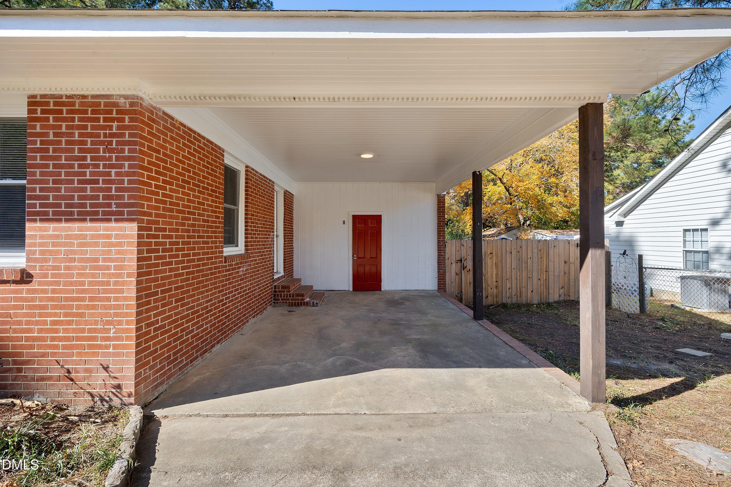 506 West Branch Street Spring Hope, NC 27882 - Photo 6 of 42 a view of backyard of house