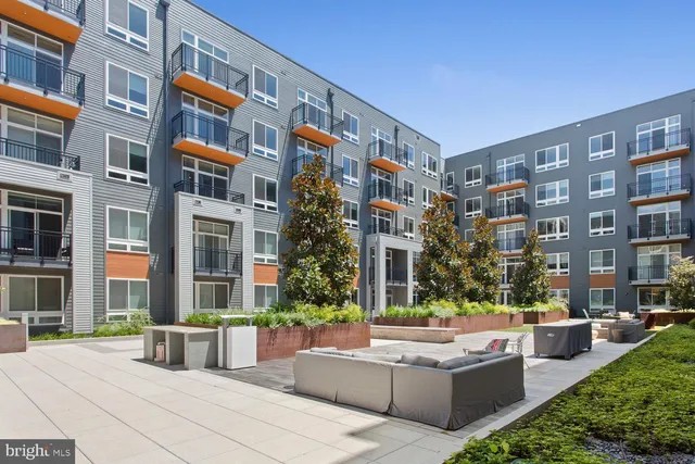 a view of a balcony with city view