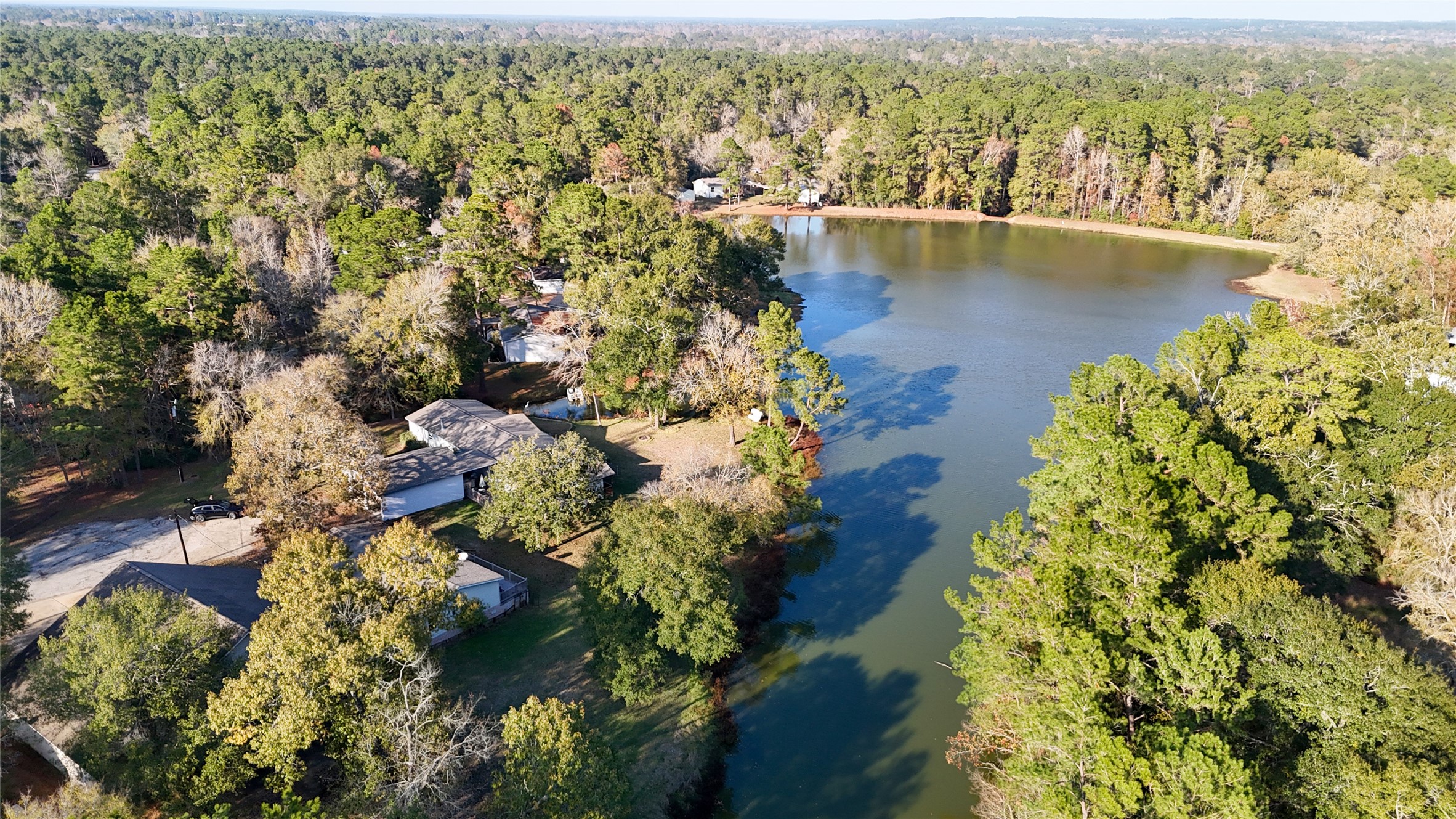 170 W Creek Trinity, TX 75862 - Photo 47 of 47 a view of a lake with a mountain view