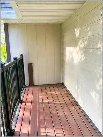 a view of sitting space in a balcony